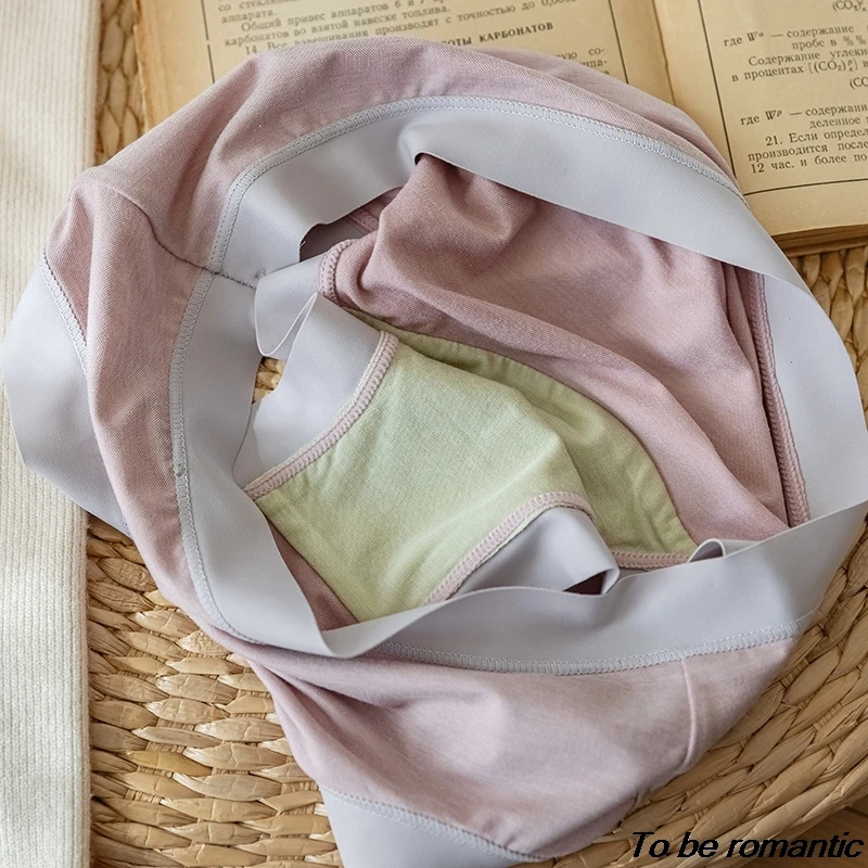 

Fresh Basic Color Modal Cotton Soft Skin-Friendly Oxygen Girl Underwear