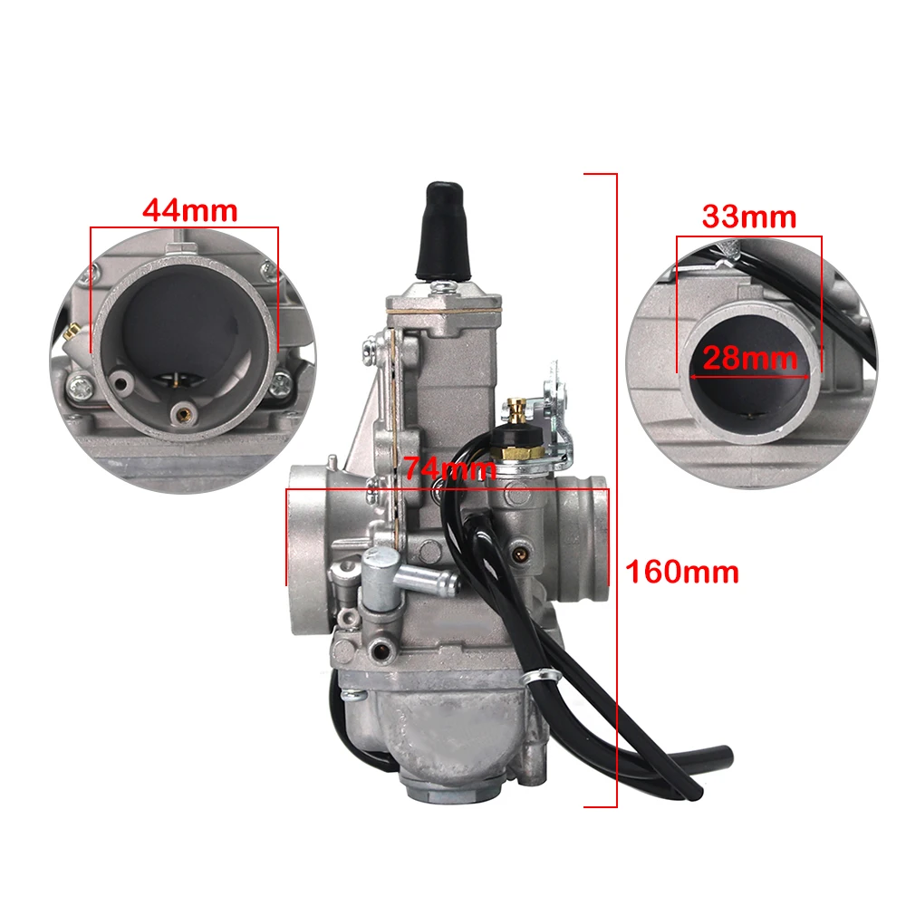 Карбюратор для мотоцикла SCL Racing TM28 плоский карбюратор Honda Yamaha Kawasaki KTM 200cc 28 мм 1