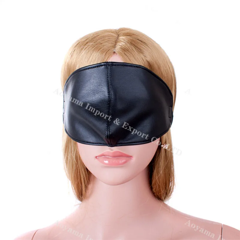 Кожа сна глаз маска для игр взрослых Mystery Goggles Косплей повязка на глаза маскарад