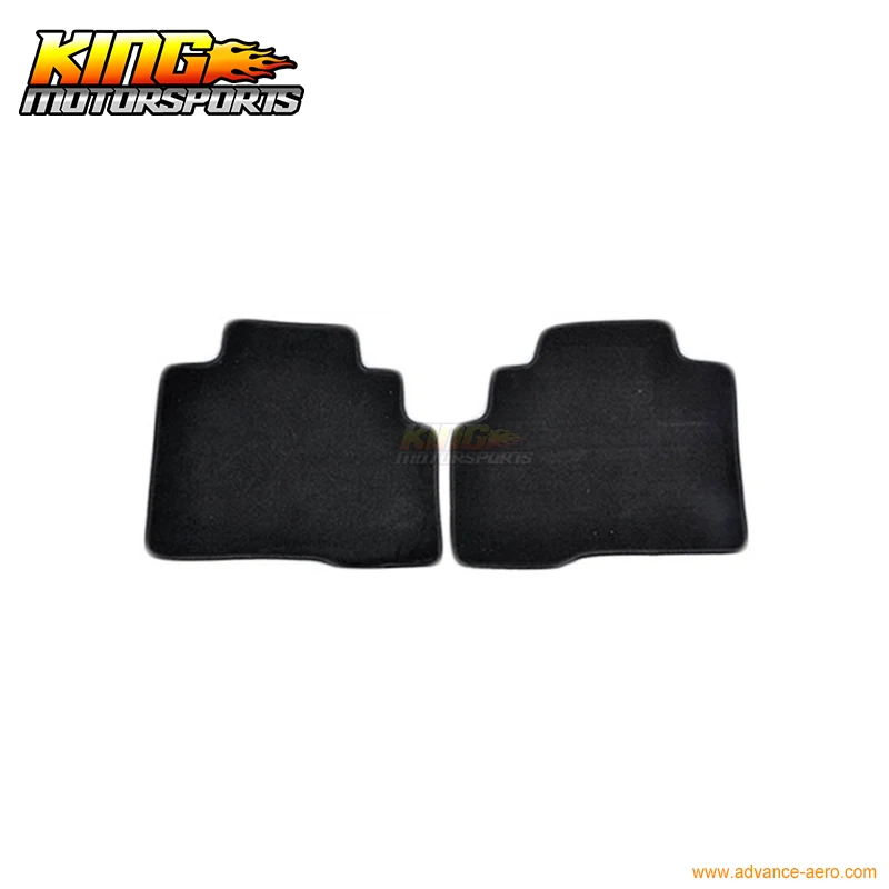 Подходит для 07 12 4Dr Toyota Yaris напольные коврики коврик передний и задний нейлон