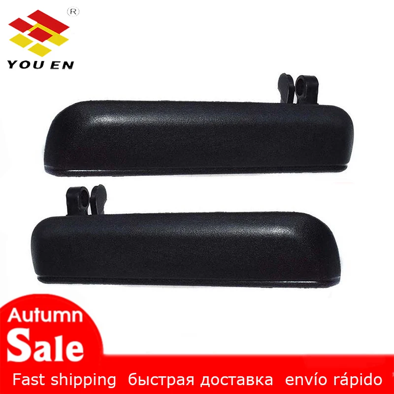 Черная передняя левая и правая наружная дверная ручка YOUEN для Toyota Tercel 1995 1996 1997 1998