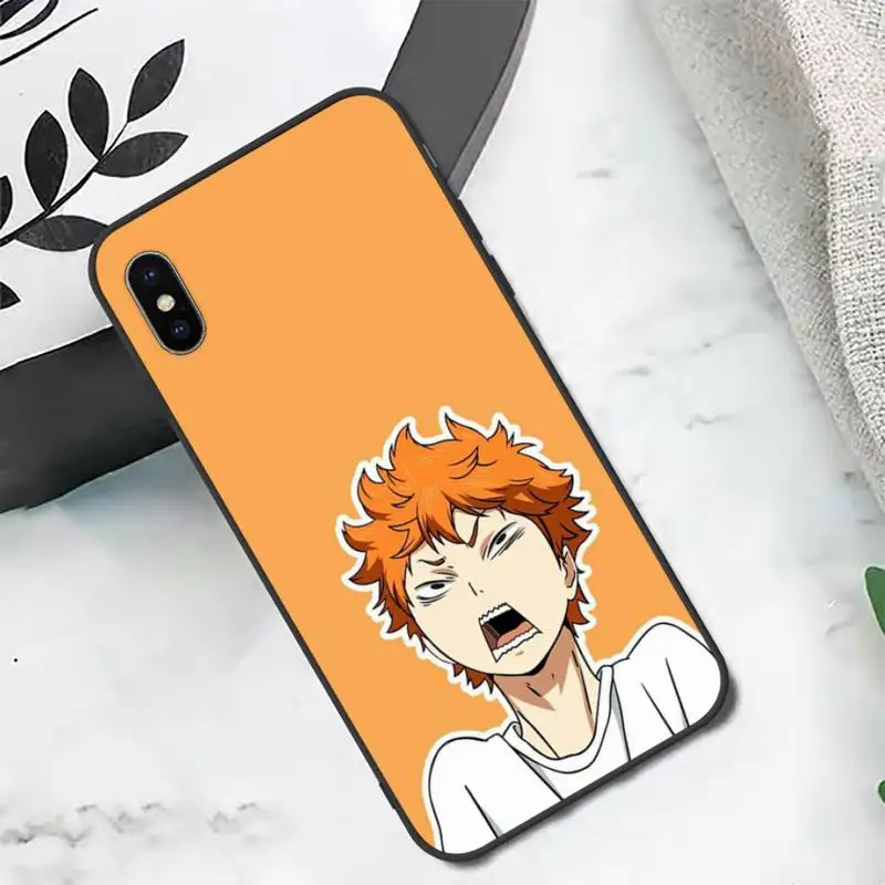 

Haikyuu Hinata Attacks Anime Phone Case for iPhone 11 12 pro XS MAX 8 7 6 6S Plus X 5S SE 2020 XR mini
