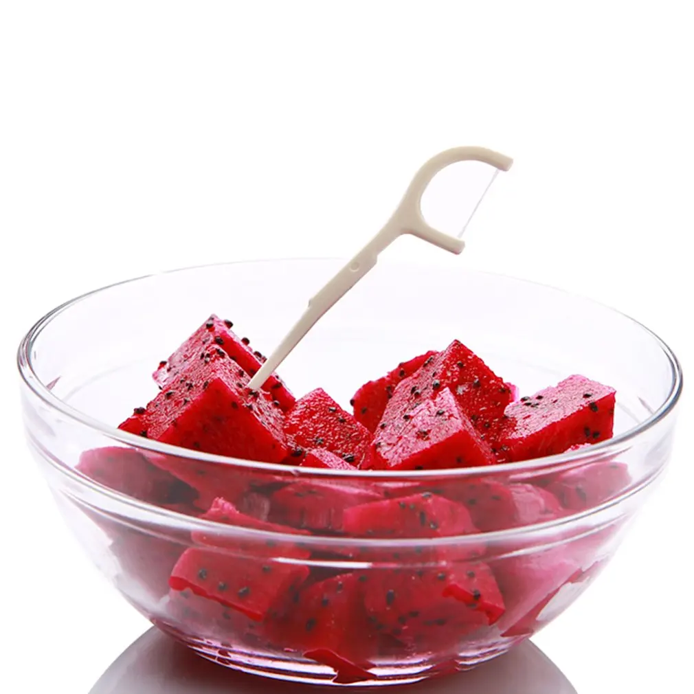 25 шт./1 упаковка зубная нить Палочки уход за зубами палочка для пилинга гигиена