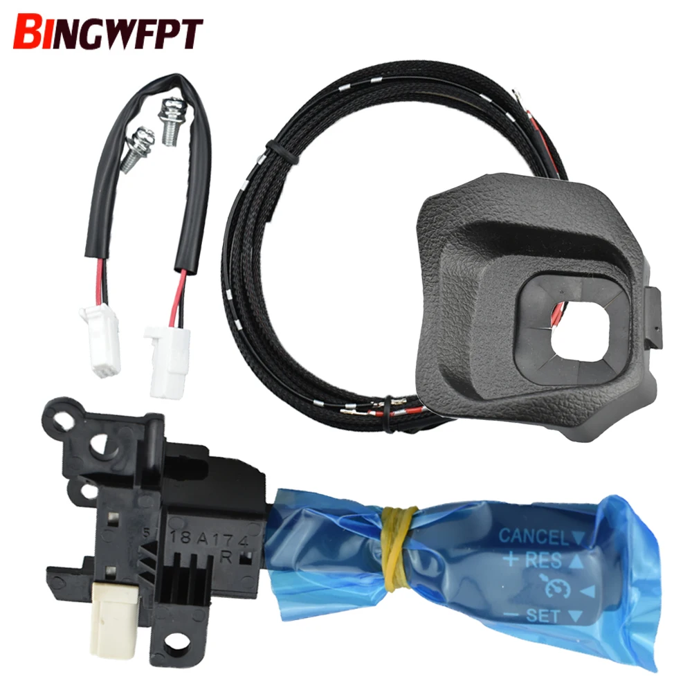Переключатель круиз контроля 84632 34011 45186 0G030 C0 с крышкой и винтами Toyota Land Cruiser Prado 2010