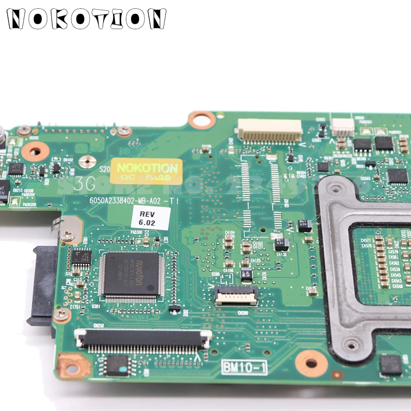 Материнская плата NOKOTION V000245060 для ноутбука Toshiba Satellite L630 материнская HM55 intel hd GMA DDR3