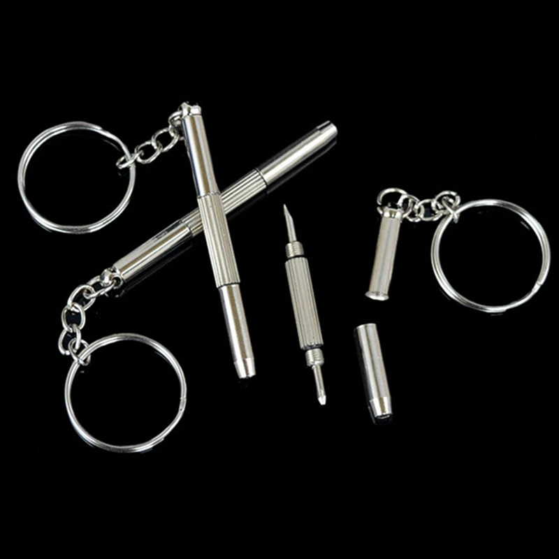 1 предмет автомобиля отвертка брелок мини ремонт кольцо для ключей в форме