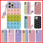 Силиконовый чехол для Iphone 8 7 6 Plus X XR XS Max 11 12 Pro Max SE 2020