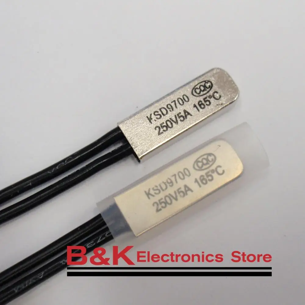Термостат KSD9700 160c 170c 180c 190c 200c 210c 220c 240c биметаллический дисковый переключатель