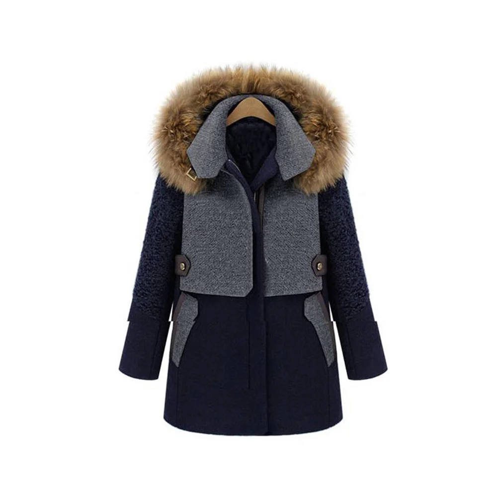 Женское пальто с капюшоном Sisjuly повседневное теплое на молнии карманами и 2019 |