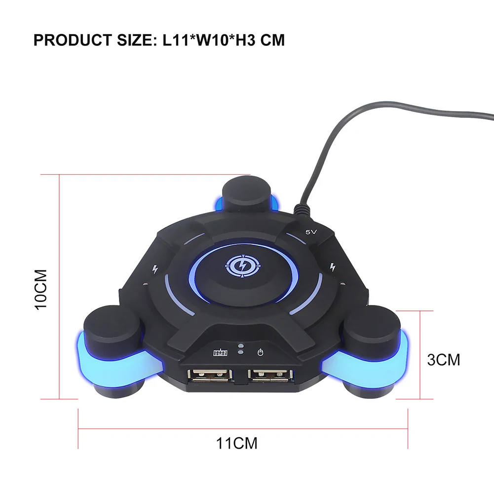 Хит 2019 игровая Bluetooth клавиатура мышь конвертер игровой адаптер для IOS Android система