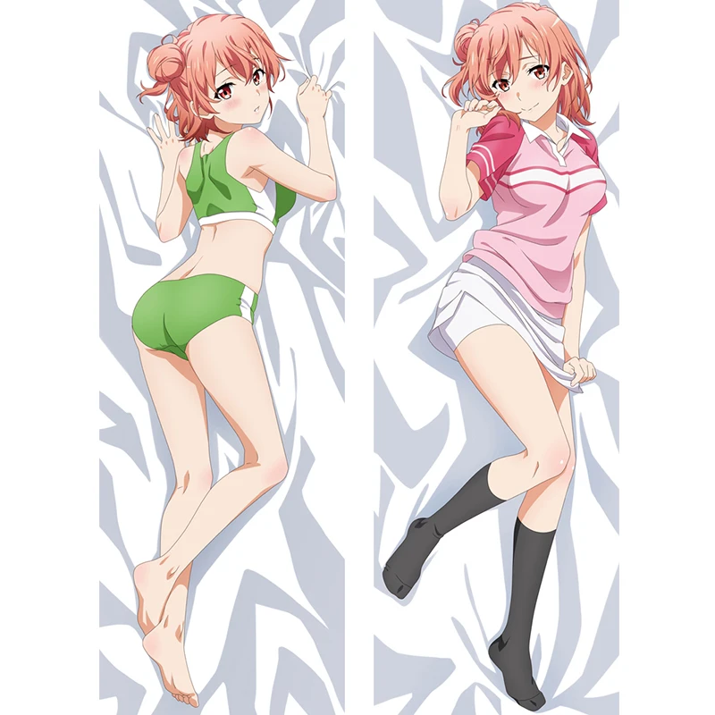 

My Teen Romantic Comedy Snafu Yuigahama Yui 3D Double-Sided Print Hugging Body Pillowcase Anime Pillow Dakimakura Cushion Covers