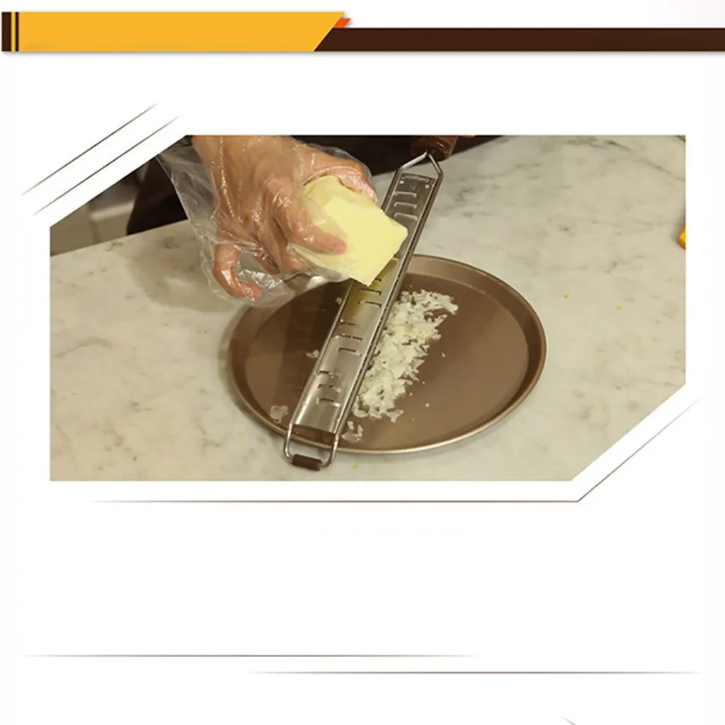 1 шт. простая терка из нержавеющей стали для сыра микросамолет шоколадная