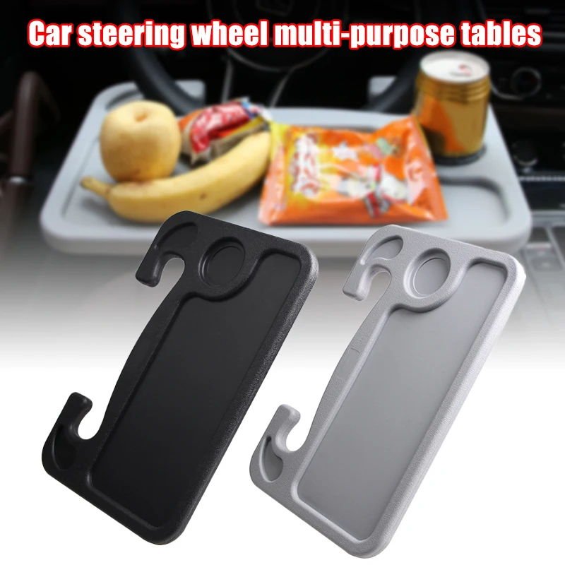 

HOT Multifunctional Car Tray Steering Wheel Table Car Desk for Eating Reading Working Laptop Fits Most Vehicles Fast Delivery