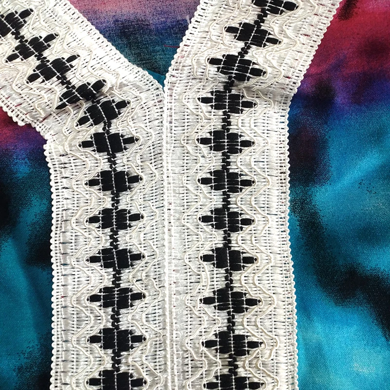 2019 модное чудесное красивое платье с рисунком 100% хлопок аппликация v-образный