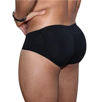 mens padded underwear butt lifter underwear panties strengthening sexy front back hips butt lift briefs fake ass body shaper
