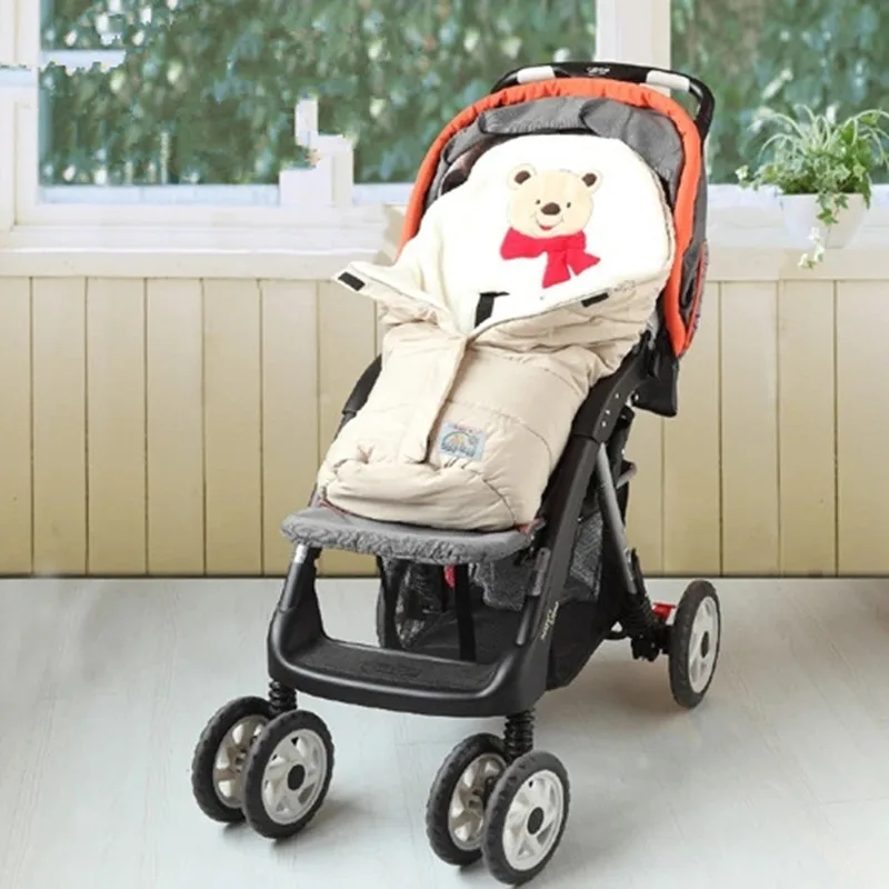 Конверт для новорожденных спальный мешок детской коляски ног чехол пеленка