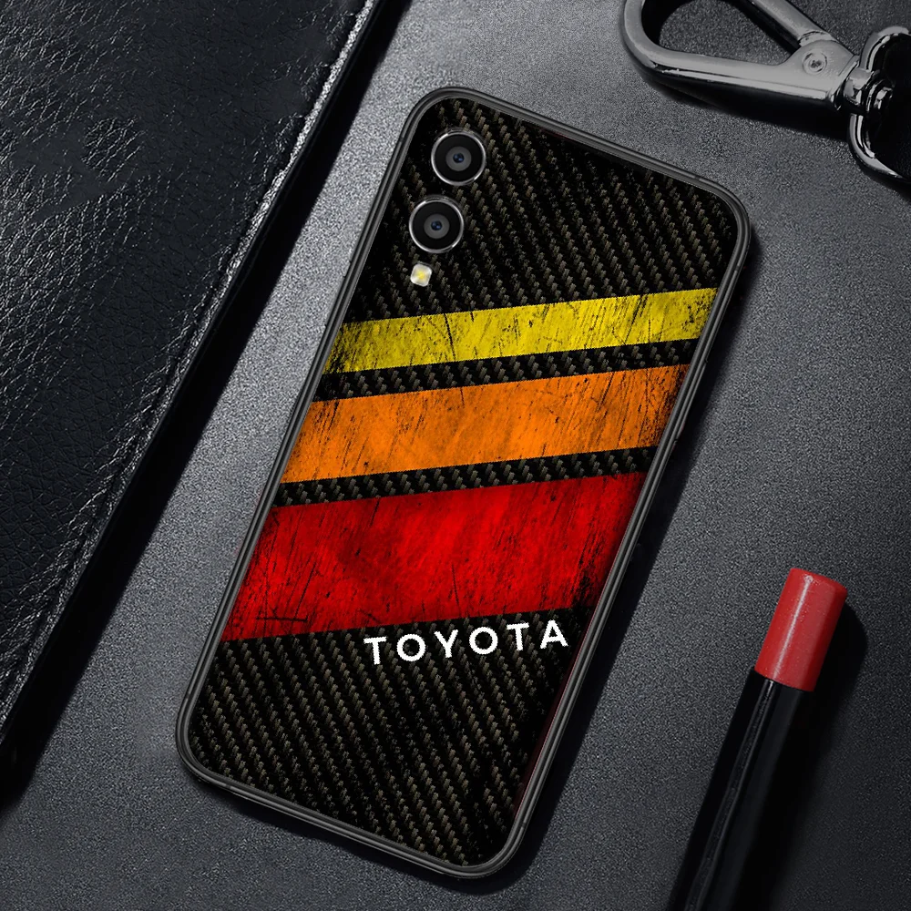 

Luxury Car Toyota TRD Phone Case For HUAWEI Honor Nova 5 7 8 9 10 20 30 A C T I X Lite Pro black Funda Soft Waterproof 3D Cell