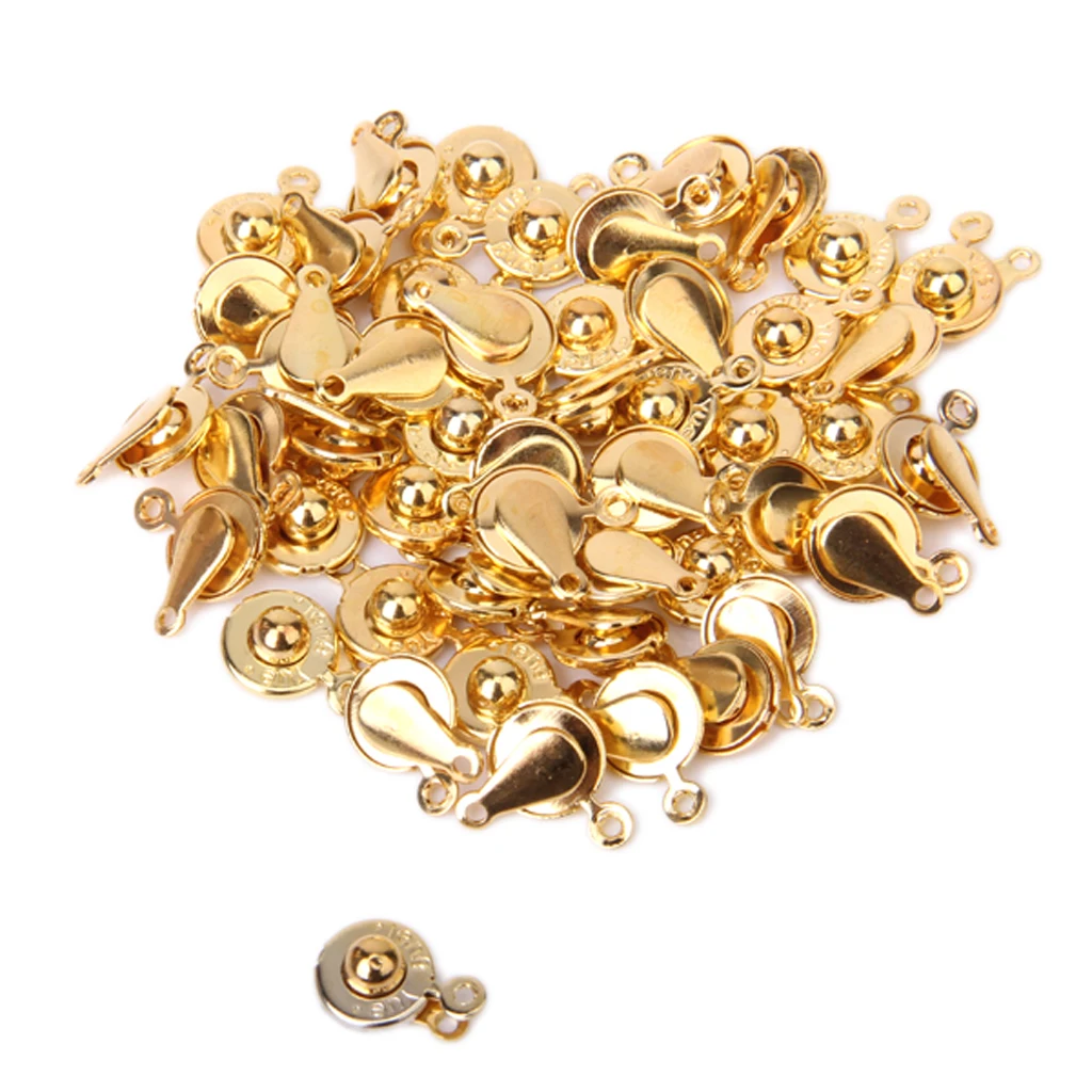 

50pcs Snaps Great For Bracelets Necklace Connector Jewelry Findings DIY Supplies
