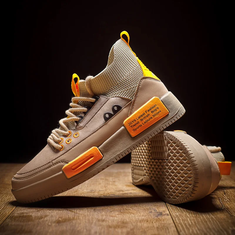 

Fashion Classic Men Sneakers Spring Autumn Breathable Running Shoes for Men Sport Shoes High-top Mesh Walking Jogging Shoes