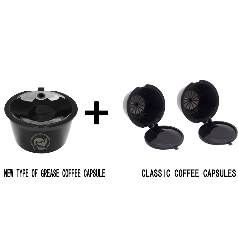 Crema Кофе капсулы смена фильтра 3rd поколения для combinacapsule Cafeteira многоразового