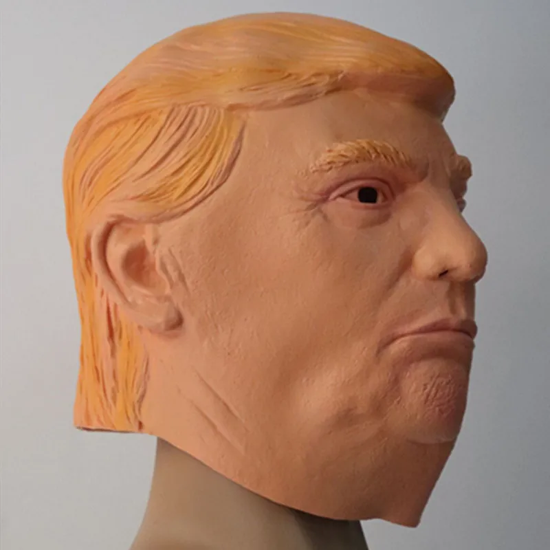 Забавный реалистичный латекс знаменитостей Дональд Трамп путиная маска