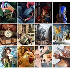 Набор для рисования по номерам на холсте, с рамкой