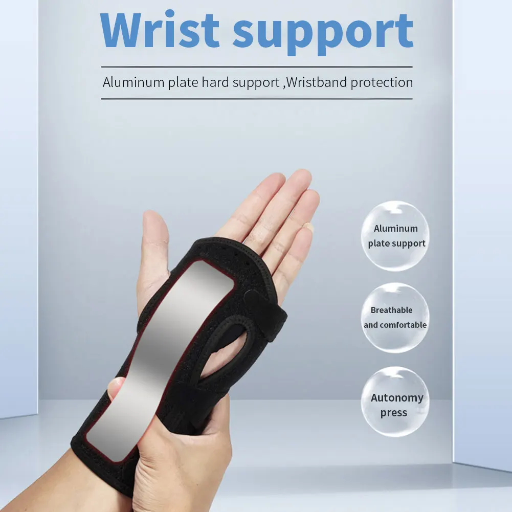 

1PC Adjustable Wrist Splint Brace Thumb Support Stabilizer Finger Protector Injury Aid Tool Health Care Bace Support Pain Relief
