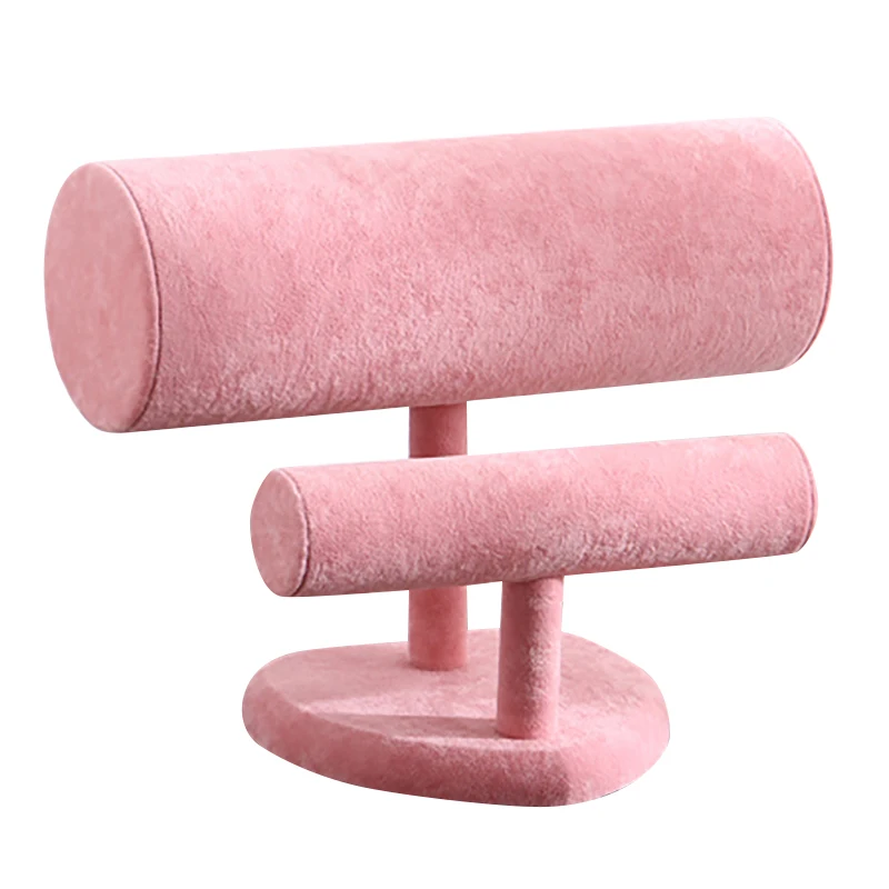 T-Bar держатель для волос с застежкой розничный магазин стойка хранения ювелирных