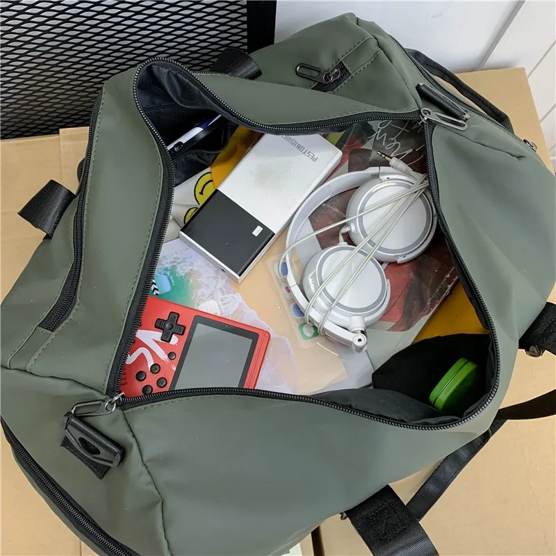 Fashion Men Travel Bag Waterproof Sports Bag Fitness Gym Handbags Large Capacity Shoulder Bag Crossbody Pack Sac De Voyage 2021