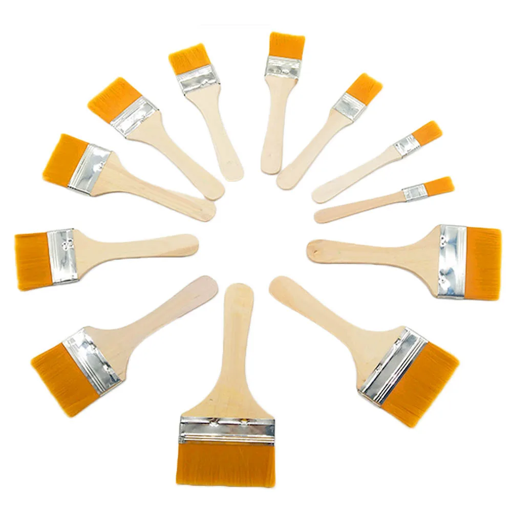12 шт набор нейлоновых волосяных арт Краски ing Кисти Набор инструментов с