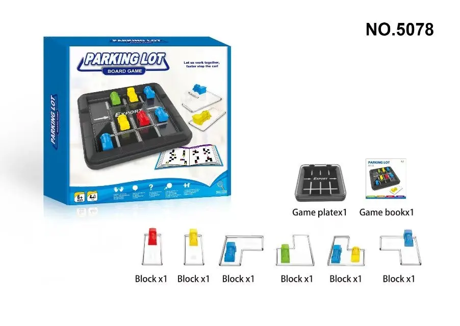 

Puzzle table game parking lot breaks through 60 levels from easy to difficult to bring answers to intelligent toy parking lot ga