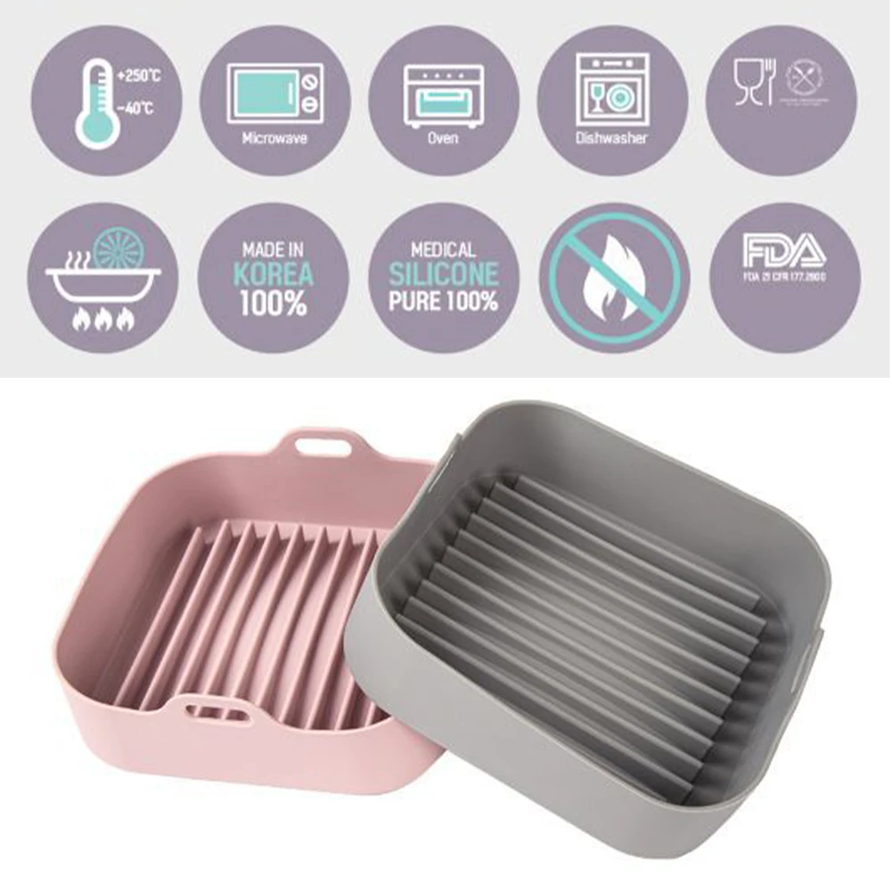 Кухонный инструмент антипригарный с ручкой силиконовый гриль сковорода