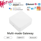 Умный многорежимный шлюз Wi-Fi + Bluetooth + Zigbee Tuyasmart Life, управление через приложение, Интеллектуальная связь, домашний концентратор, Wi-Fi 3