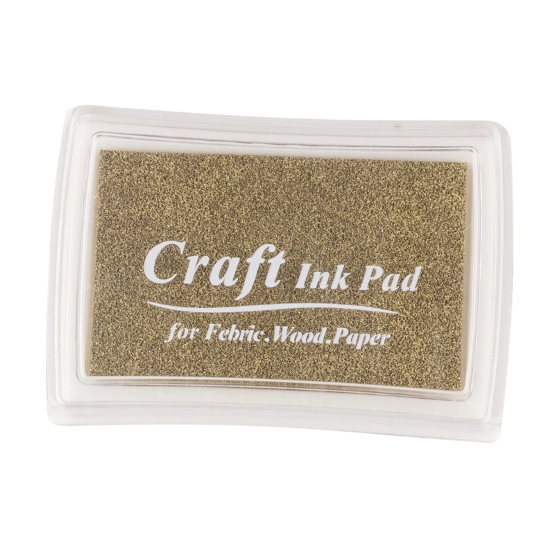 

Rubber stamp ink pad stamp inkpad Ink Pad - Gold