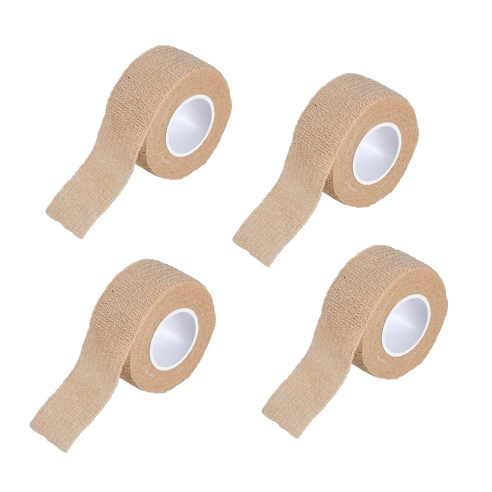 

6pcs Cohesive Bandages Self Adherent Wrap Tape Stretch Athletic Strong Elastic First Aid Tape (Skin Color)