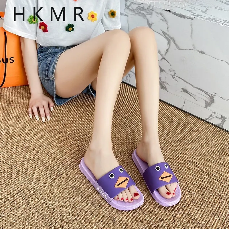 

2021 Indoor Slipper Cartoon Cute Bird Summer Casual Soft-soled Home Slide Summer Girls and Boys Outdoor Shoes Sandal