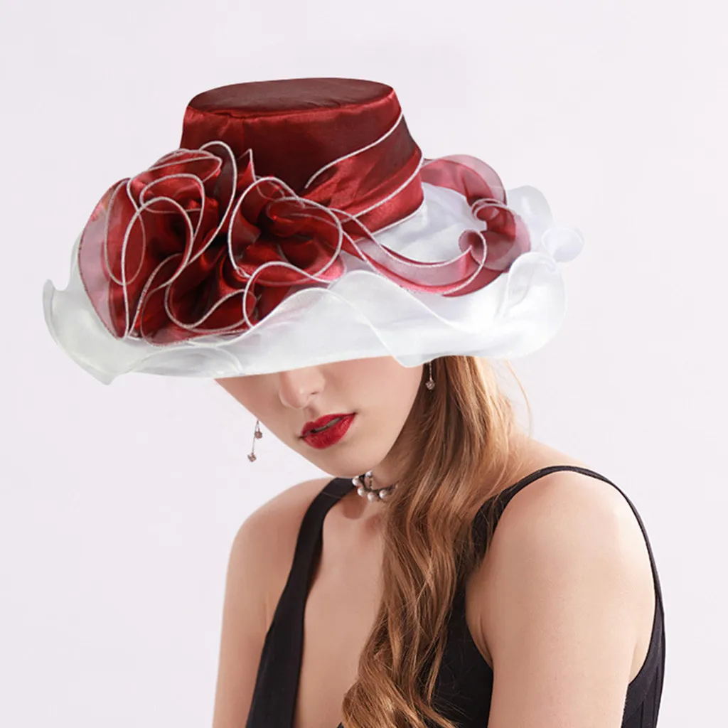 Женская шляпка для церкви Kentucky повседневная Вуалетка свадебные чайные вечерние