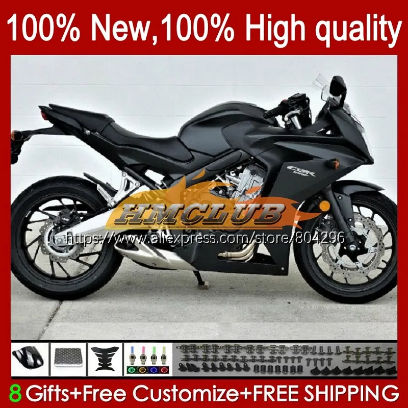 

Корпус для HONDA CBR 650 F CBR 650F 3No.19 CBR650F 11 12 13 14 15 16 CBR650 F 2011 2012 матовый черный 2013 2014 2015 2016 обтекатели