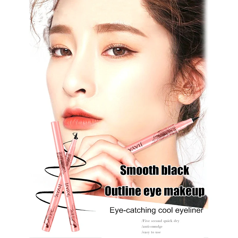 Стойкая водостойкая жидкая подводка для глаз быстросохнущая косметический