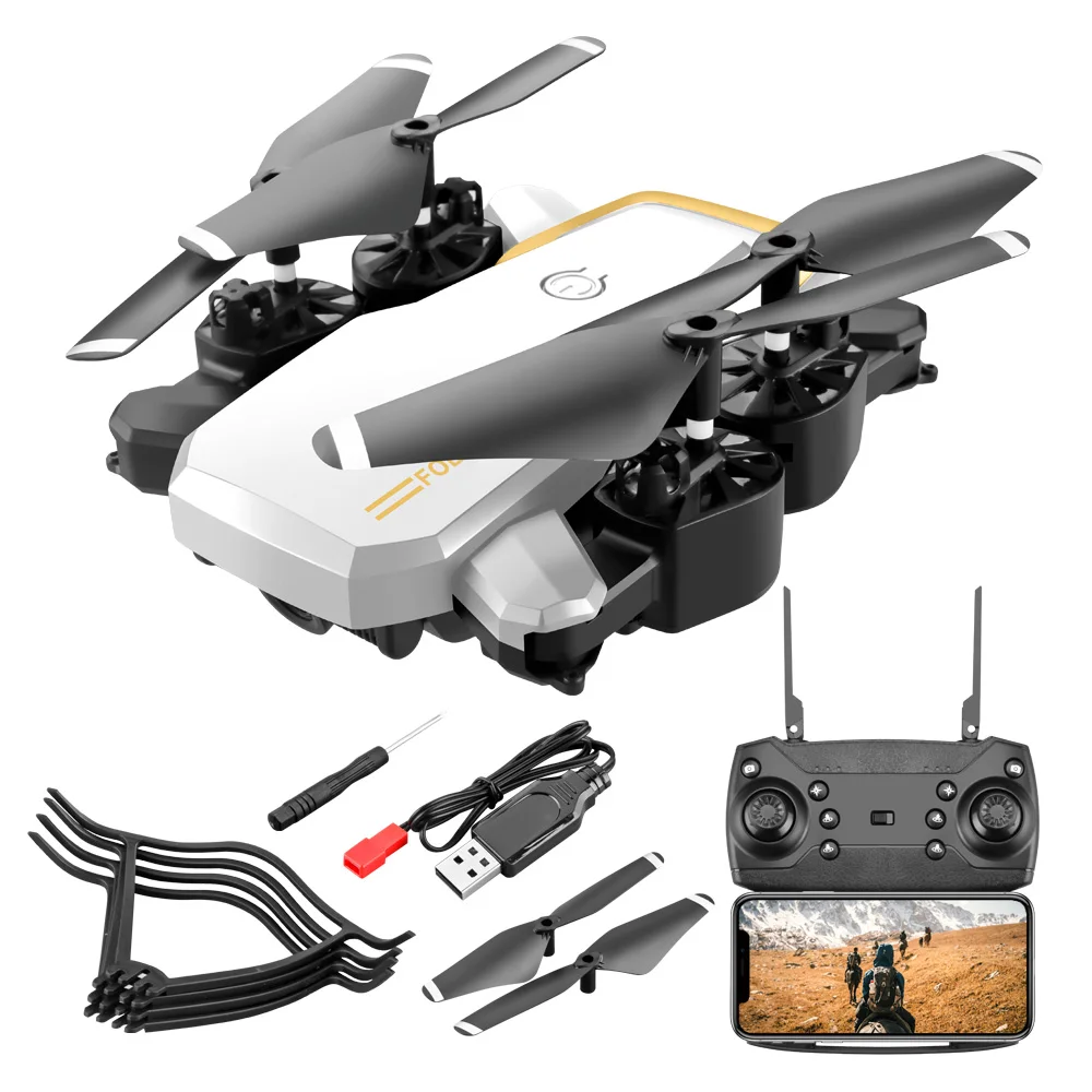 4k dual camera aerial drone wifi map transmission four-axis aircraft long life RC plane | Игрушки и хобби