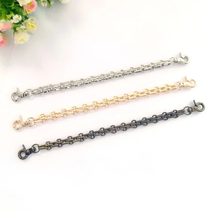 Металлическая цепочка для кошелька 2 шт. 25 см|Пряжки и крючки| |