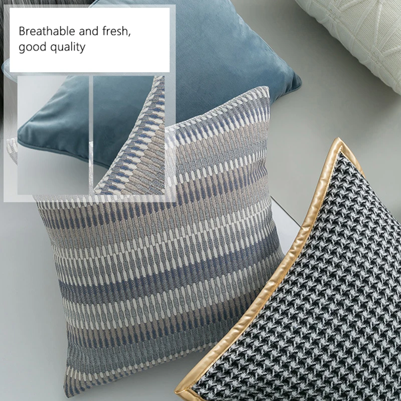 45x45 см нордическая длинная наволочка для подушки мягкая плюшевая декоративная