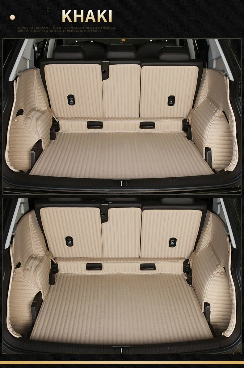Full Surround Waterproof Carpets Durable Rugs Custom Car Trunk Mats for Renault Fluence Scenic Espace Megane Koleos Kadjar | Автомобили и