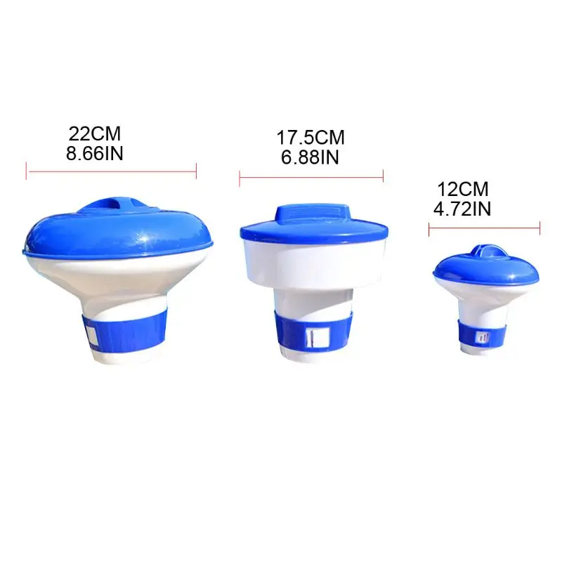 

Pool Automatic Floating Sterilizer Dispenser Offers Strong Chlorine Dispenser for Indoor and Outdoor Swimming Pools Diving Pool