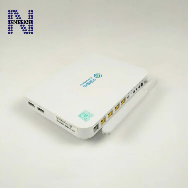 Б/у вторая рука Alcatel-lucent G-140W-ME GPON ONU с 4GE + 1TEL 2USB двухдиапазонный WIFI 2 4G/5G версия на