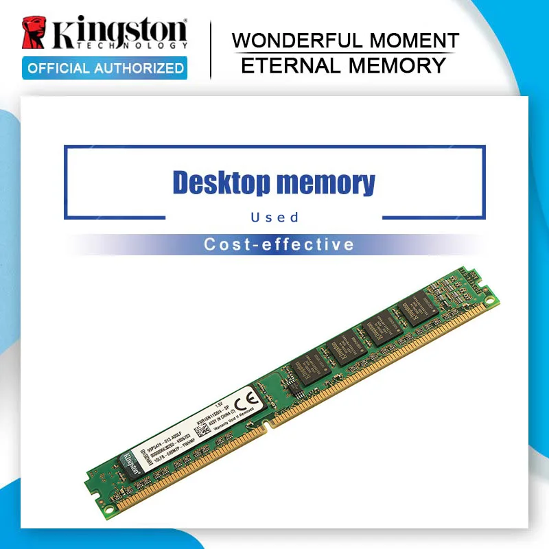 ОЗУ Kingston для настольных ПК 2ГБ 800 МГц PC2 6400 DDR2 667 2 ГБ 4 8 PC3 DDR3 1 1333/1600 МГц|Оперативная
