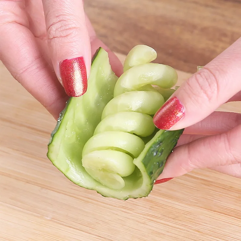 Овощной спиральный Нож Резьба инструмент для резки картофеля Морковь Огурец