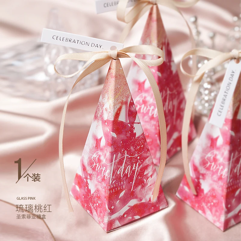 

20 sets Love Museum Ins Style Candy Box European Wedding Candy Creative Wedding Candy Box butterfly gift box