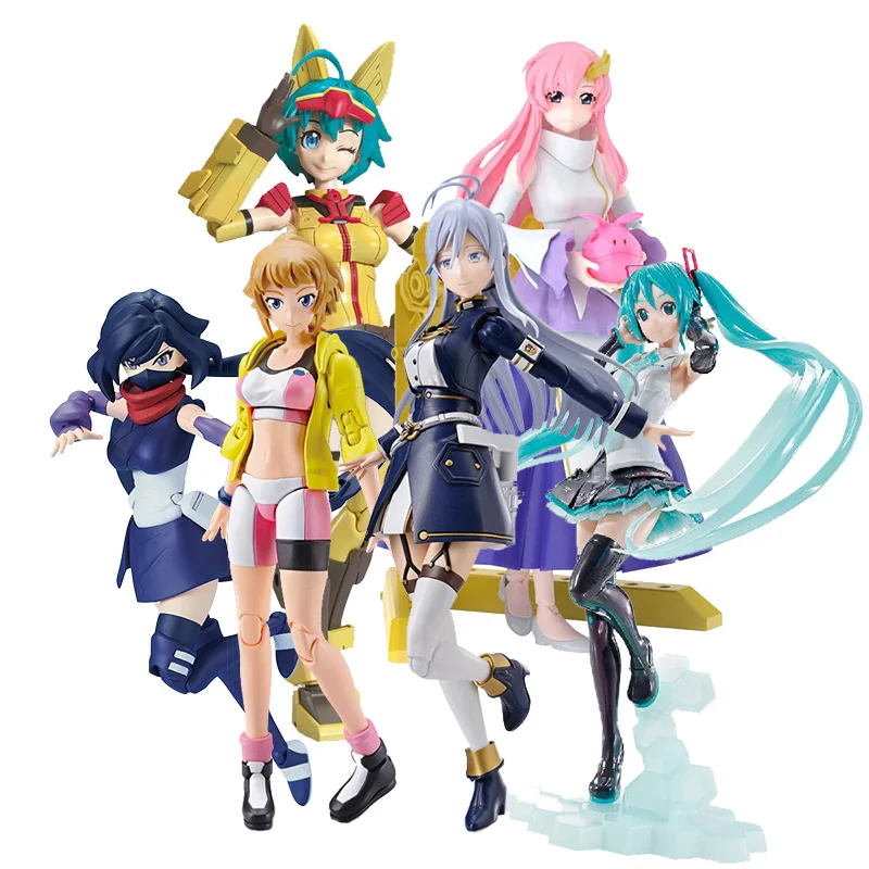 

Bandai RISE LABO Asuka Hatsune Laks Fumina Reina Nanometer Assembly Model