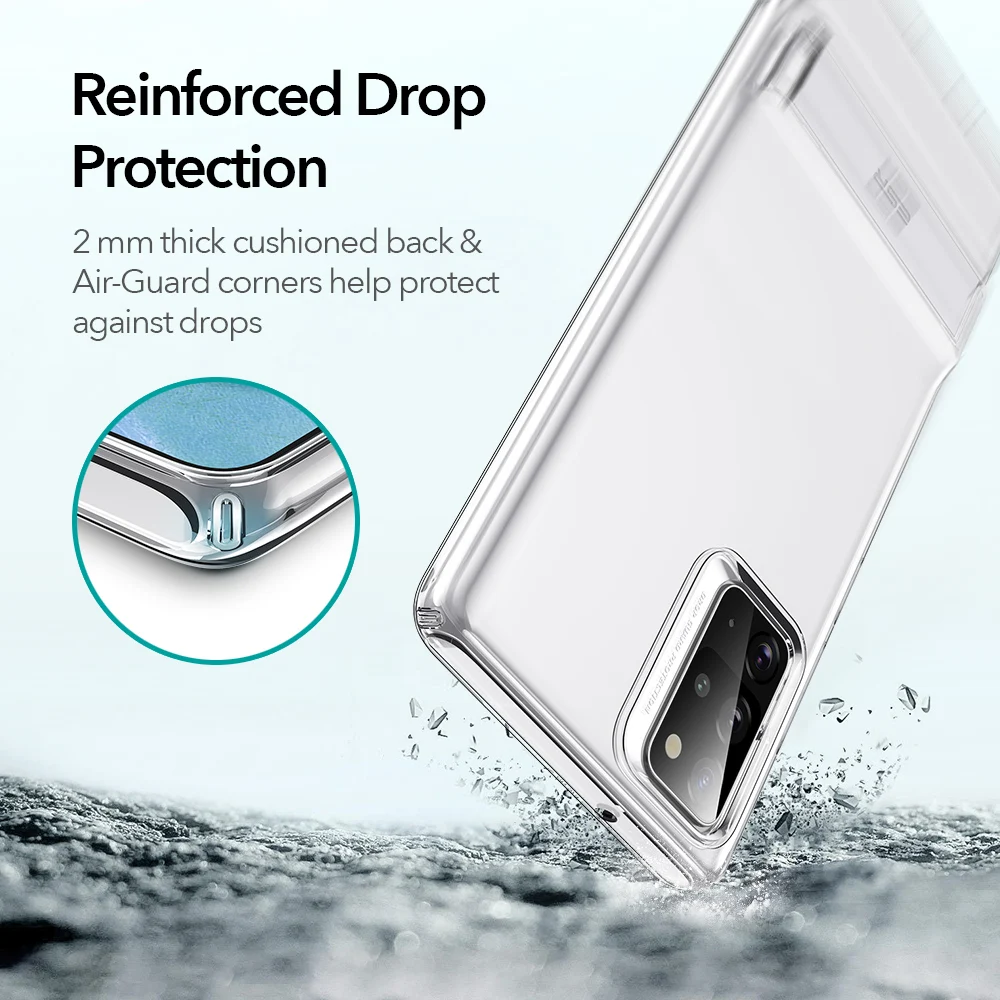 ESR для Примечание 20 Ultra Coque Fundas Capa металлическая подставка чехол с подставкой Samsung